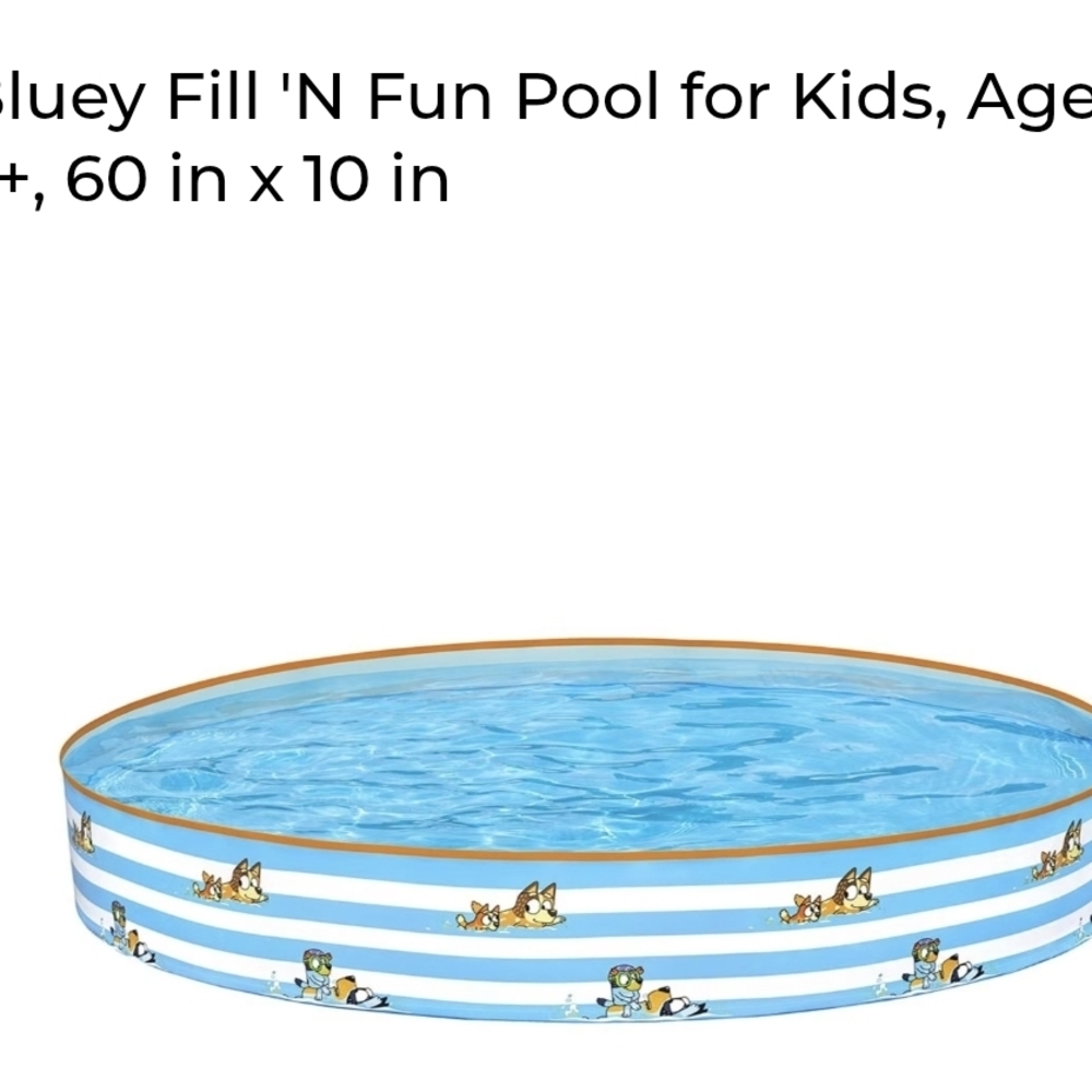 Kids Swim Pool - Blue